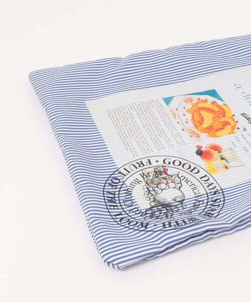 FRUIT OF THE LOOM(フルーツオブザルーム)の「VINTAGE Kellogg’s Package print stripe tote/ストライプ トートバッグ 朝食風景デザイン(トートバッグ・メンズ・サックスブルー/オレンジ/レッド/グリーン/ブルー・FREE)」の12枚目の写真