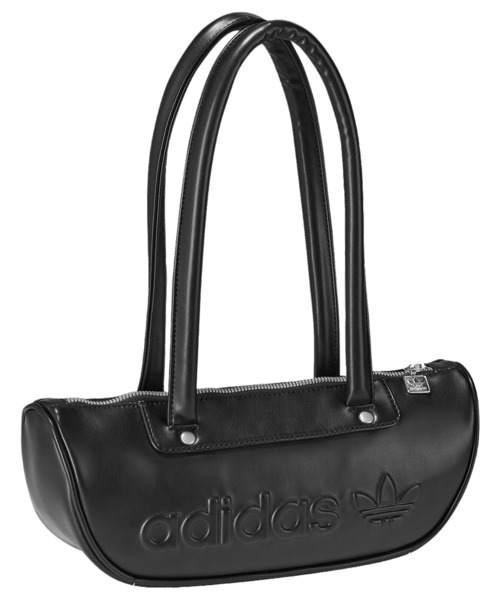 adidas(アディダス)の「【adidas】ELONGATED BOWLING BAG/ボウリングバッグ ショルダーバッグ(ハンドバッグ・レディース・ブラック・FREE)」の1枚目の写真