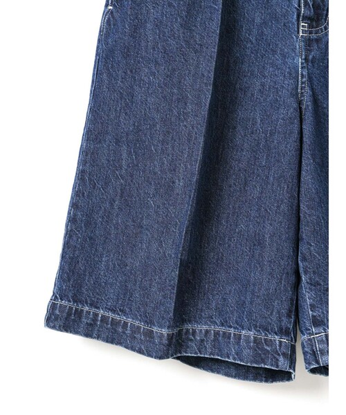 mizuiroind（ミズイロインド）の「mizuiro ind デニムハーフパンツ(BLEACH)（その他パンツ・レディース・ブルー系その他・FREE）」の13枚目の写真