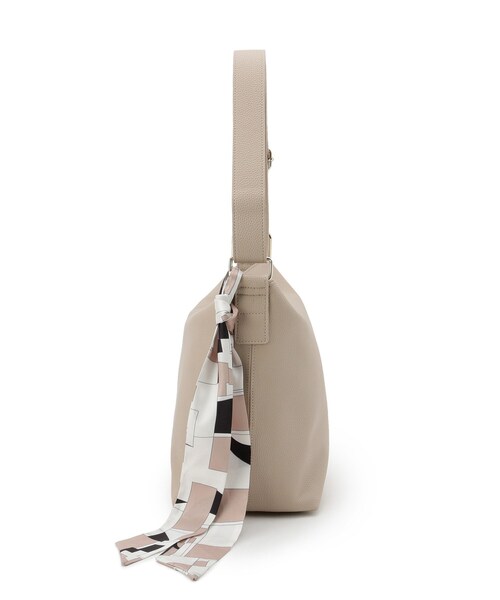 grove(グローブ)の「◆フラップスカーフ付ワンショルダー(ショルダーバッグ・レディース・ナチュラル/シルバー系その他/ブラック・00)」の14枚目の写真