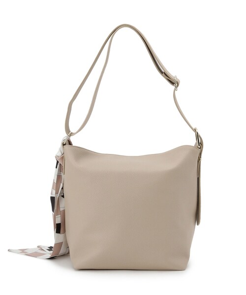 grove(グローブ)の「◆フラップスカーフ付ワンショルダー(ショルダーバッグ・レディース・ナチュラル/シルバー系その他/ブラック・00)」の15枚目の写真