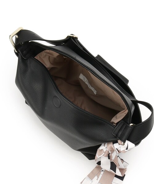 grove(グローブ)の「◆フラップスカーフ付ワンショルダー(ショルダーバッグ・レディース・ナチュラル/シルバー系その他/ブラック・00)」の18枚目の写真