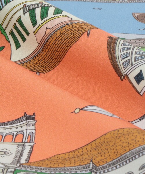 green label relaxing（グリーンレーベルリラクシング）の「＜Dieffe Kinloch＞コットン プリント ハンカチ（バンダナ/スカーフ・メンズ・ライトブルー/ケリーグリーン/ネイビー/イエロー/パープル/その他1・FREE）」の10枚目の写真