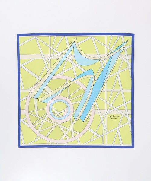 green label relaxing（グリーンレーベルリラクシング）の「＜Dieffe Kinloch＞コットン プリント ハンカチ（バンダナ/スカーフ・メンズ・ライトブルー/ケリーグリーン/ネイビー/イエロー/パープル/その他1・FREE）」の11枚目の写真