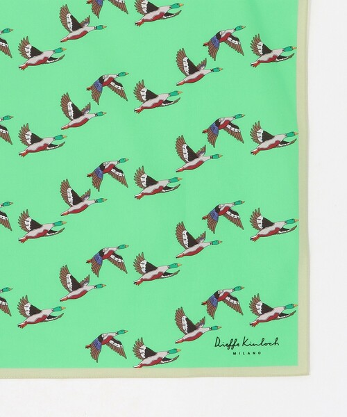 green label relaxing（グリーンレーベルリラクシング）の「＜Dieffe Kinloch＞コットン プリント ハンカチ（バンダナ/スカーフ・メンズ・ライトブルー/ケリーグリーン/ネイビー/イエロー/パープル/その他1・FREE）」の15枚目の写真