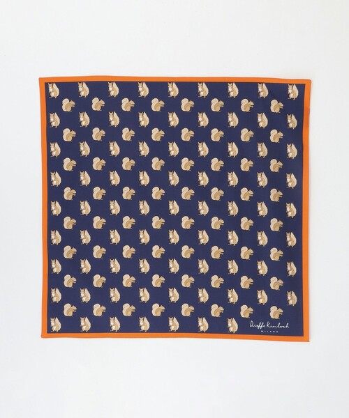 green label relaxing（グリーンレーベルリラクシング）の「＜Dieffe Kinloch＞コットン プリント ハンカチ（バンダナ/スカーフ・メンズ・ライトブルー/ケリーグリーン/ネイビー/イエロー/パープル/その他1・FREE）」の20枚目の写真