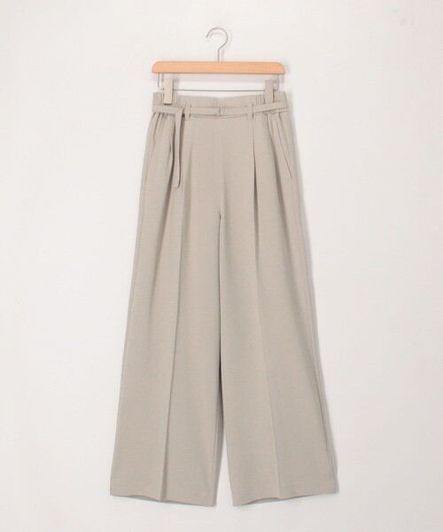 MICO COULIER（ミコクリエ）の「《UVカット・接触冷感》ハイストレッチパンツ（その他パンツ・レディース・グレイッシュベージュ/ネイビー・38/36）」の22枚目の写真