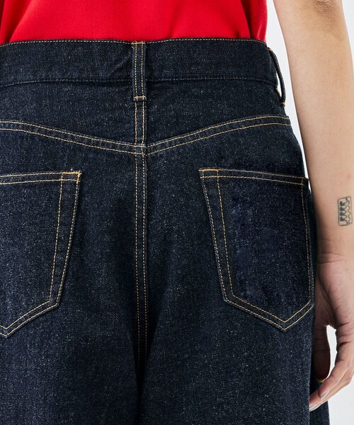 EDITION（エディション）の「インディゴデニム ドローコードパンツ（デニムパンツ・レディース・ネイビー・38/36/34）」の8枚目の写真
