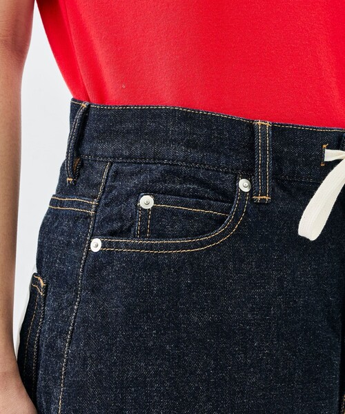 EDITION（エディション）の「インディゴデニム ドローコードパンツ（デニムパンツ・レディース・ネイビー・38/36/34）」の9枚目の写真