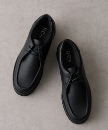 HAUS（ハウス）の「【HAUS】CHUNKY SOLE TYROLEAN SHOES チャンキーソール厚底チロリアンシューズ（モカシン/デッキシューズ）」