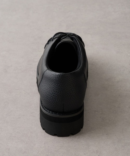 HAUS(ハウス)の「【HAUS】CHUNKY SOLE TYROLEAN SHOES チャンキーソール厚底チロリアンシューズ(モカシン/デッキシューズ・メンズ・ブラック系1/ブラック系その他2・M/L)」の4枚目の写真