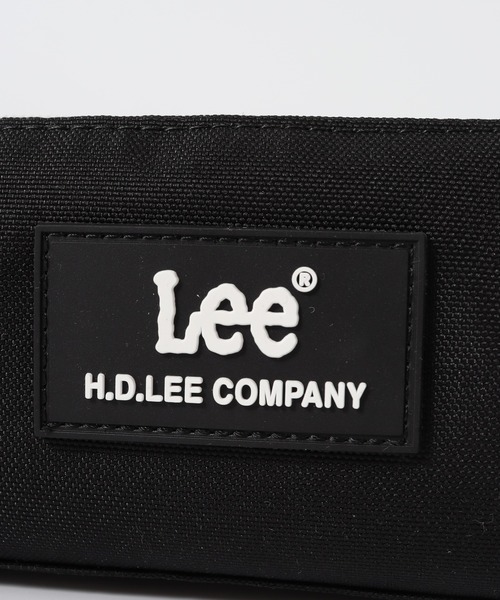 Lee（リー）の「LeeﾎﾟﾘﾗﾊﾞｰﾜｯﾍﾟﾝWﾌｧｽﾅｰﾎﾟｰﾁ（ポーチ・メンズ・ブラック系/ブラック・FREE）」の5枚目の写真