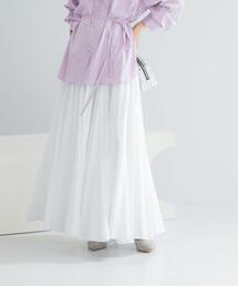 URBAN RESEARCH ROSSO WOMEN | コットンボリュームマキシスカート(スカート)