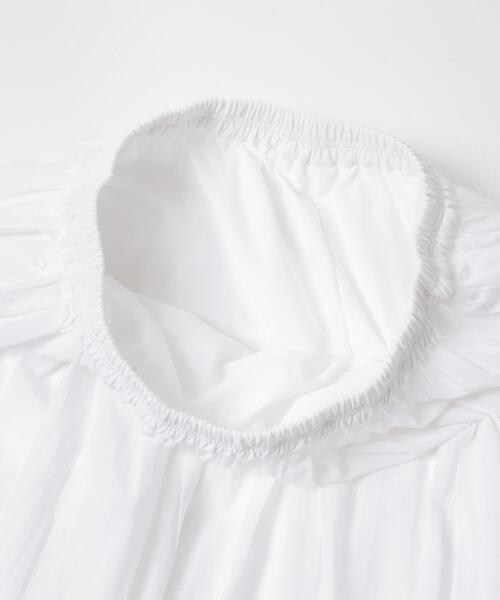 URBAN RESEARCH ROSSO WOMEN（アーバンリサーチ　ロッソ）の「コットンボリュームマキシスカート（スカート・レディース・パープル系その他/ホワイト/ブラック・FREE）」の15枚目の写真