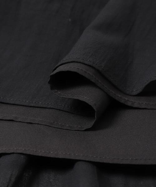 URBAN RESEARCH ROSSO WOMEN（アーバンリサーチ　ロッソ）の「コットンボリュームマキシスカート（スカート・レディース・パープル系その他/ホワイト/ブラック・FREE）」の7枚目の写真