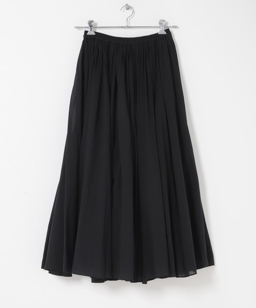 URBAN RESEARCH ROSSO WOMEN（アーバンリサーチ　ロッソ）の「コットンボリュームマキシスカート（スカート・レディース・パープル系その他/ホワイト/ブラック・FREE）」の11枚目の写真