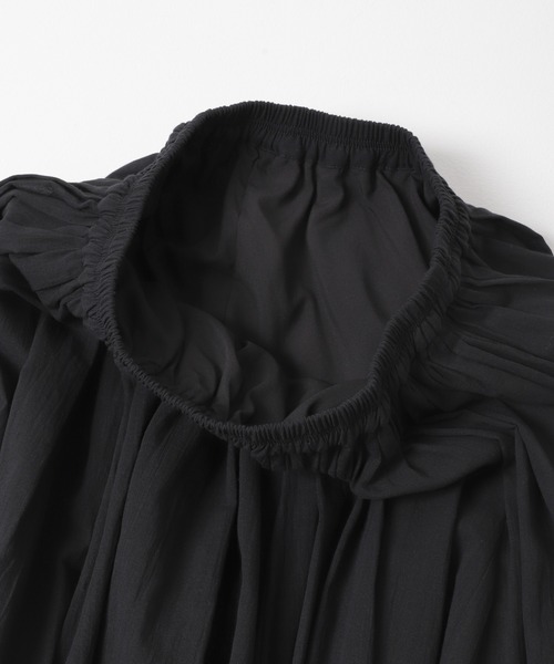 URBAN RESEARCH ROSSO WOMEN（アーバンリサーチ　ロッソ）の「コットンボリュームマキシスカート（スカート・レディース・パープル系その他/ホワイト/ブラック・FREE）」の12枚目の写真