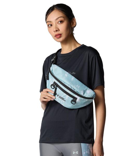 UNDER ARMOUR（アンダーアーマー）の「UAボディバッグ（ライフスタイル/メンズ/レディース）（ボディバッグ/ウエストポーチ・レディース・ブルー系・ONESIZE）」の3枚目の写真
