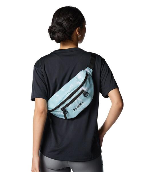 UNDER ARMOUR（アンダーアーマー）の「UAボディバッグ（ライフスタイル/メンズ/レディース）（ボディバッグ/ウエストポーチ・レディース・ブルー系・ONESIZE）」の4枚目の写真