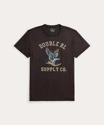 RRL（ダブル アール エル）の「ガーメントダイド ジャージー グラフィック Tシャツ（Tシャツ/カットソー）」