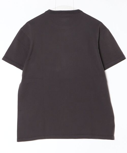 RRL（ダブル アール エル）の「ガーメントダイド ジャージー グラフィック Tシャツ（Tシャツ/カットソー・メンズ・ブラック系1・XXL/XS/XL/M/S）」の2枚目の写真