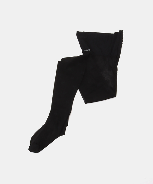 GANNI(ガニー)の「GANNI / ガニー Butterfly Lace Tight(ソックス/靴下・レディース・ブラック・SMALL)」の4枚目の写真