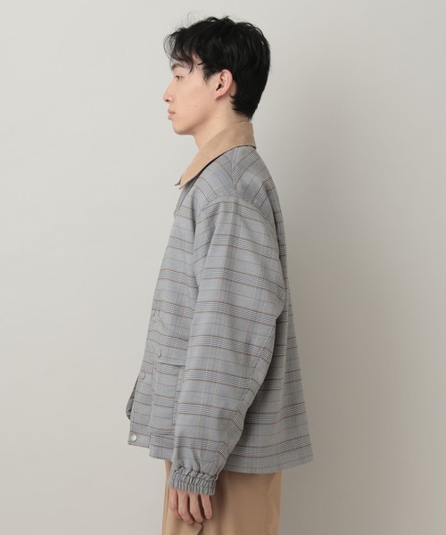 RAGEBLUE(レイジブルー)の「Corduroy Design Hunting Jacket/ 襟コーデュロイハンティングジャケット(ブルゾン・メンズ・ブラック/グレー/オフホワイト/グリーン・MEDIUM/LARGE)」の17枚目の写真