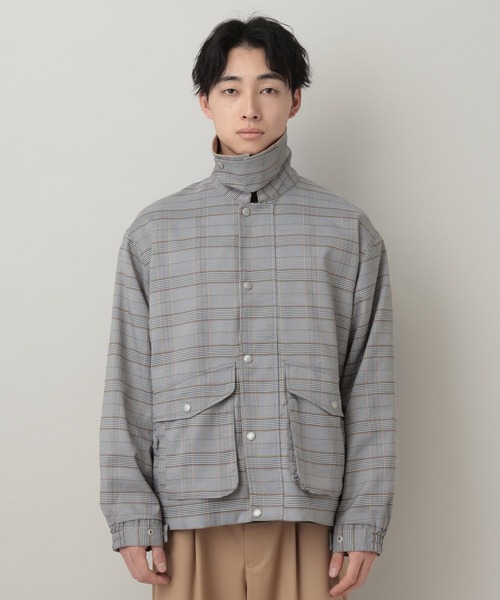 RAGEBLUE(レイジブルー)の「Corduroy Design Hunting Jacket/ 襟コーデュロイハンティングジャケット(ブルゾン・メンズ・ブラック/グレー/オフホワイト/グリーン・MEDIUM/LARGE)」の14枚目の写真