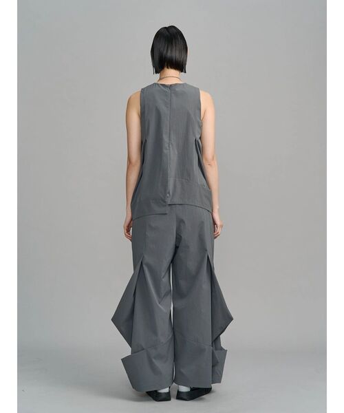 UN3D.(アンスリード)の「ROUND BOX COCOON PT / ラウンドボックスコクーンパンツ(その他パンツ・レディース・ブルー/グレー/ブラック/イエロー/ホワイト・38/36)」の10枚目の写真