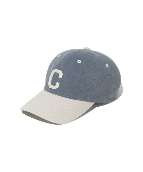 COVERNAT（カバーナット）の「[SOOBIN着用]Cロゴコジフィットウォッシング配色ボールキャップブルー（キャップ・メンズ・その他・F）」の2枚目の写真