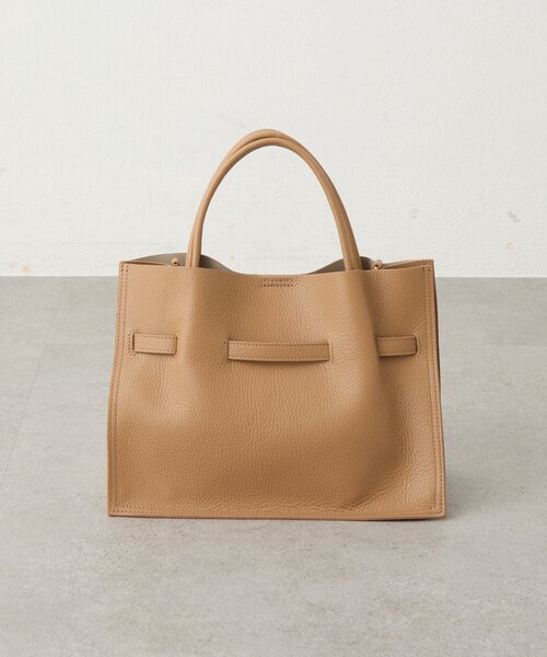 La boutique BonBon（ラブティックボンボン）の「【ヴィオラドーロ】イタリアンWフェイス型押しレザートート（トートバッグ・レディース・ベージュ・FREE）」の9枚目の写真