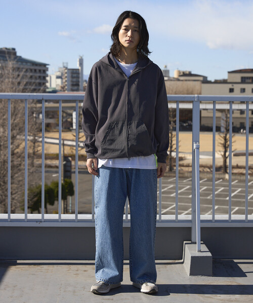 Firsthand（ファーストハンド）の「Firsthand/ファーストハンド スピンドル テック サーマル ナイロン ポケット ジップアップ パーカー（パーカー・メンズ・ブラック/ホワイト/チャコールグレー/ブルーグレー・LARGE/MEDIUM）」の15枚目の写真