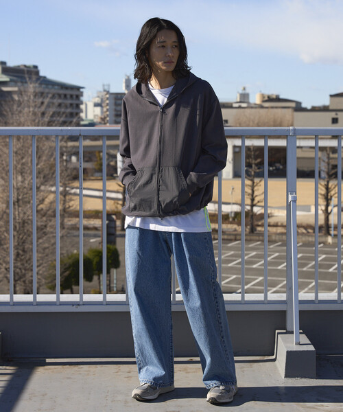 Firsthand（ファーストハンド）の「Firsthand/ファーストハンド スピンドル テック サーマル ナイロン ポケット ジップアップ パーカー（パーカー・メンズ・ブラック/ホワイト/チャコールグレー/ブルーグレー・LARGE/MEDIUM）」の9枚目の写真