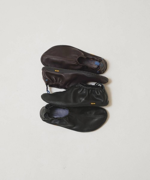 TODAYFUL(トゥデイフル)の「TODAYFUL Vibramsole Leather Mockshoes ビブラムソールレザーモックシューズ/12621003(その他シューズ・レディース・ブラック・36/38)」の4枚目の写真