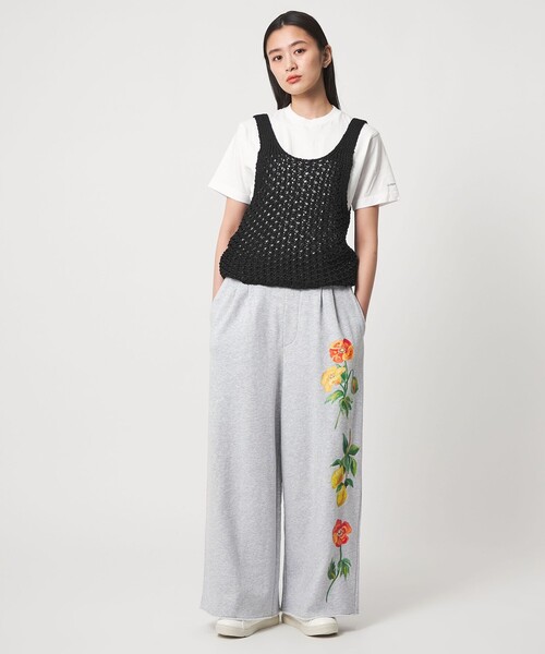 CITEN（シテン）の「＜CITEN＞メッシュニットベスト（ベスト・レディース・ブラック/ダークブラウン/オフホワイト・FREE）」の4枚目の写真