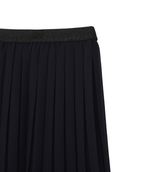 YECCA VECCA(イェッカヴェッカ)の「プリーツシフォンスカート(スカート・レディース・ネイビー・M)」の11枚目の写真