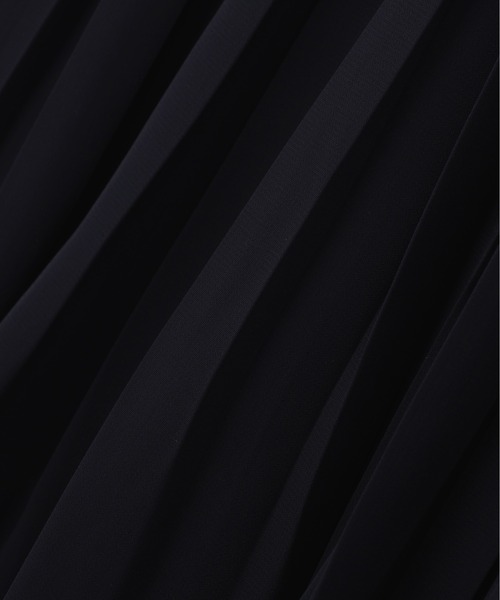 YECCA VECCA(イェッカヴェッカ)の「プリーツシフォンスカート(スカート・レディース・ネイビー・M)」の13枚目の写真