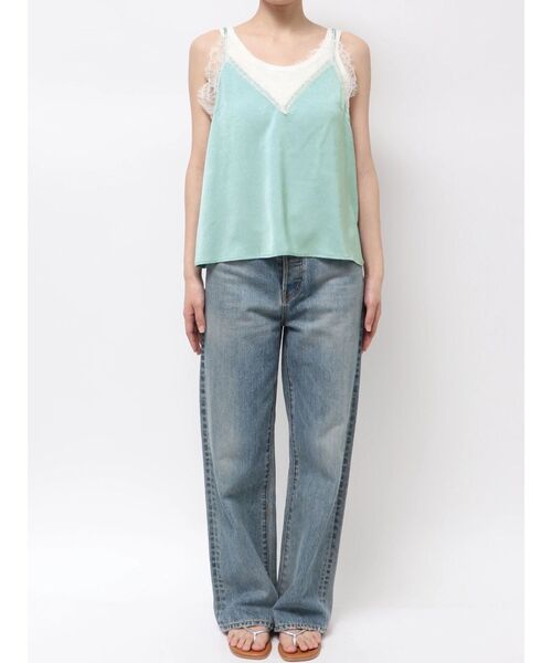 Ungrid(アングリッド)の「レースデザインサテンキャミソール(キャミソール・レディース・ピンク/ブラック/ブルー・FREE)」の17枚目の写真