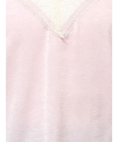 Ungrid(アングリッド)の「レースデザインサテンキャミソール(キャミソール・レディース・ピンク/ブラック/ブルー・FREE)」の19枚目の写真