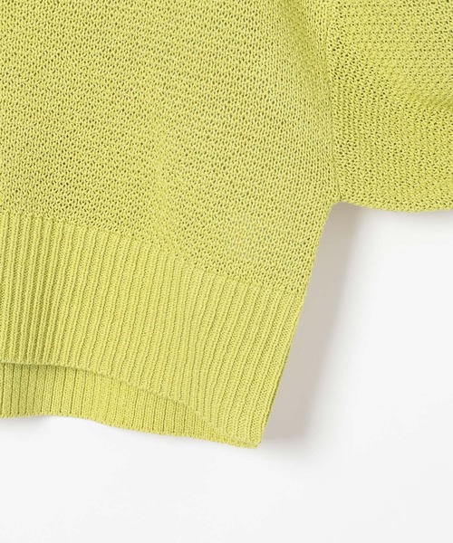 LEPSIM（レプシィム）の「5ゲージカノコカーディガン　639447（カーディガン/ボレロ・レディース・ブラック/ナチュラル・FREE）」の12枚目の写真