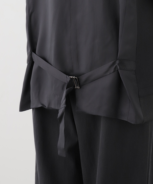AP STUDIO(エーピーストゥディオ)の「【FRENKEN/フランケン】Waistcoat Oversized Black(スーツベスト・レディース・ブラック・FREE)」の12枚目の写真