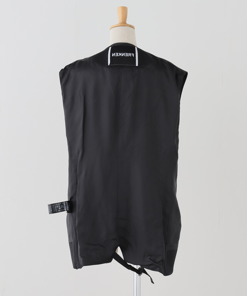 AP STUDIO(エーピーストゥディオ)の「【FRENKEN/フランケン】Waistcoat Oversized Black(スーツベスト・レディース・ブラック・FREE)」の14枚目の写真