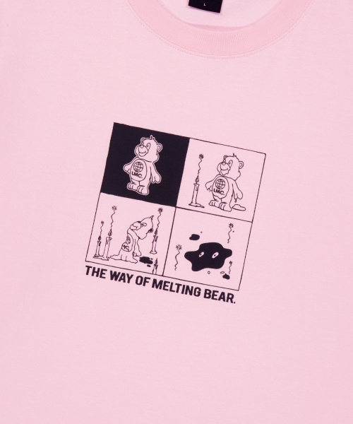 LMCの「MELTING BEAR LONG SLV TEE pink（Tシャツ/カットソー・レディース・その他・LARGE/MEDIUM/X-LARGE/SMALL）」の8枚目の写真
