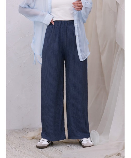 fifth(フィフス)の「リラックスプリーツパンツ(その他パンツ・レディース・ブルー系その他/アイボリー/ブラック・M)」の17枚目の写真