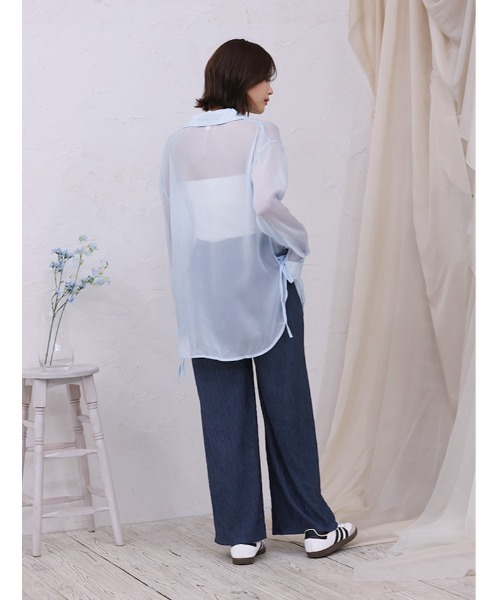 fifth(フィフス)の「リラックスプリーツパンツ(その他パンツ・レディース・ブルー系その他/アイボリー/ブラック・M)」の20枚目の写真