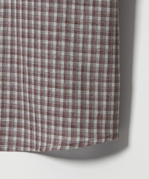 Steven Alan(スティーブンアラン)の「<Steven Alan>チェック ショートスリーブ シャツ(シャツ/ブラウス・レディース・ライトブルー/ブラウン・M/S)」の13枚目の写真