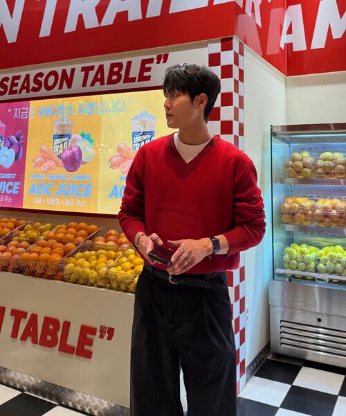 JUAN HOMME(ジュアンオム)の「ピンストライプワイドトラウザー(ブラック)(スラックス・メンズ・ブラック・SMALL/LARGE/MEDIUM)」の20枚目の写真