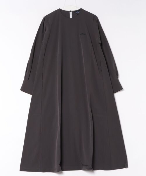 THOUSAND MILE(サウザンドマイル)の「【THOUSAND MILE】4Way Strech LONG SLEEVE OnePiece UVカット/撥水/機能素材(ワンピース・レディース・チャコールグレー/キャメル/ブラック・FREE)」の2枚目の写真