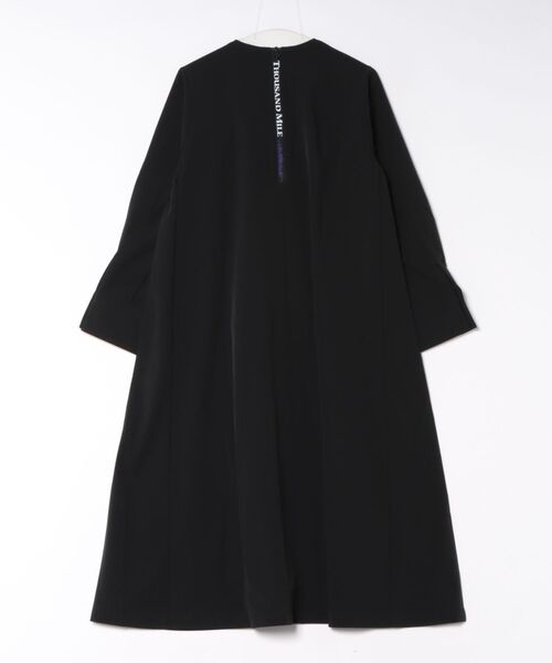 THOUSAND MILE(サウザンドマイル)の「【THOUSAND MILE】4Way Strech LONG SLEEVE OnePiece UVカット/撥水/機能素材(ワンピース・レディース・チャコールグレー/キャメル/ブラック・FREE)」の4枚目の写真