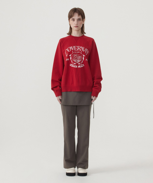 COVERNAT WOMAN(カバーナットウーマン)の「ウィメンズヴィンテージグラフィックスウェットシャツRed(スウェット・レディース・その他・WM/WS)」の6枚目の写真